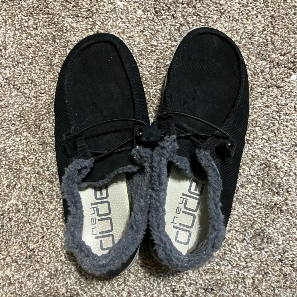 Hey dudes fleece lined Wendy style